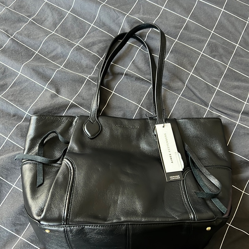 Black Aimee Tote